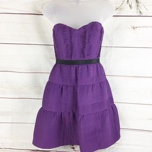 BCBGMaxAzria Strapless  Fit&Flare Party/Prom Dress